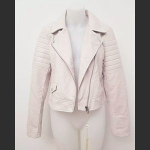 Blank NYC Women's Faux Leather Moto Jacket, M